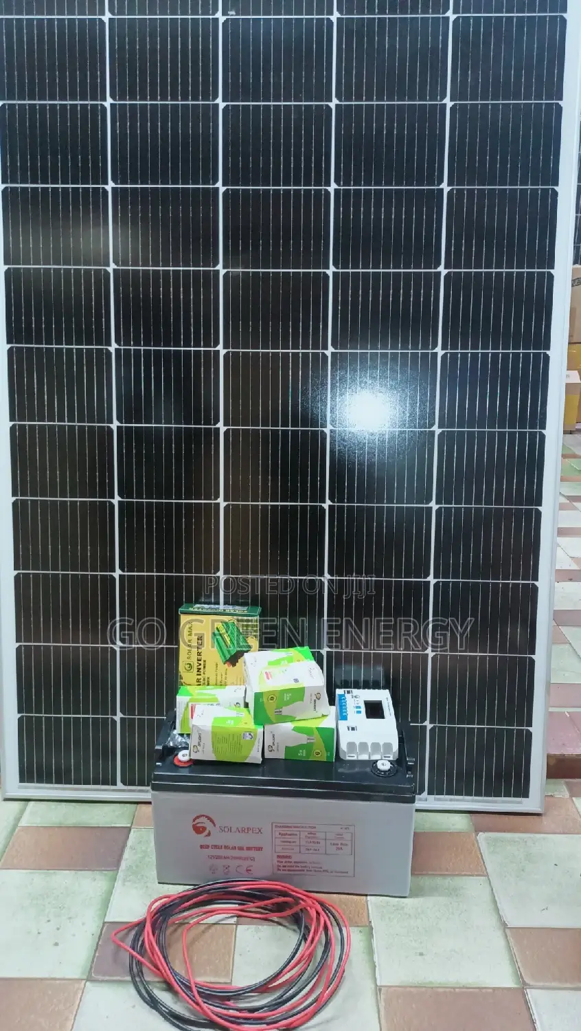 Home Use Lighting 400watts Solar System