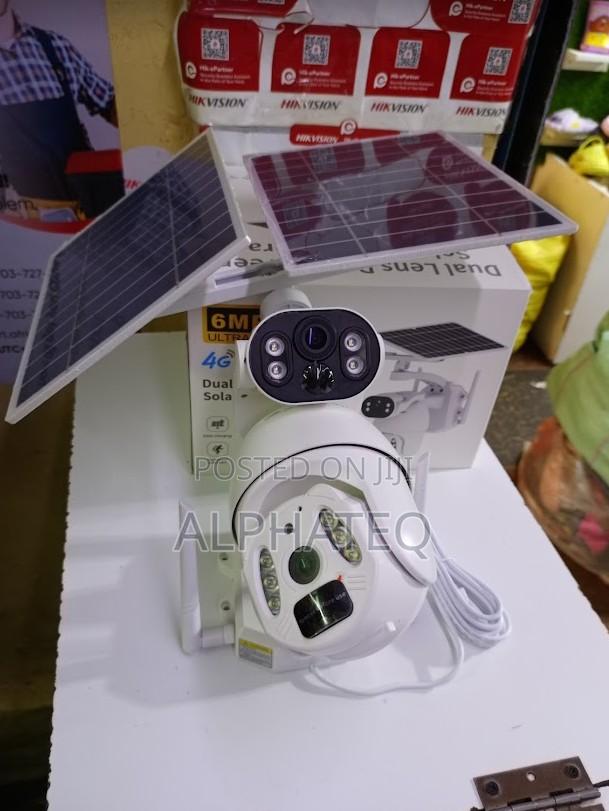 4G Dual Lens Solar PTZ Camera Solar 4G PTZ Camera Solar Box. - main view