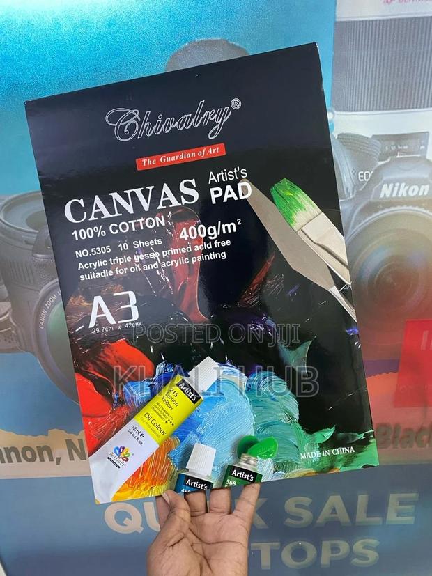 Canvas Pad A3 Canvas Pad A3 Artist Canvas Pad A3