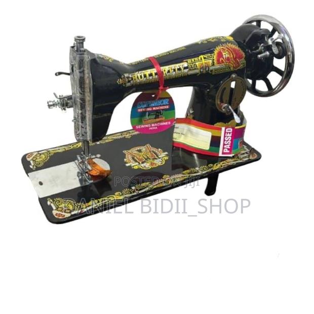 Butterfly Sewing Machine Head Premium Cast Iron Tailor Model - main view