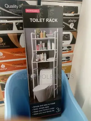 Over the Toilet Rack Organizer Toilet Stand Tidy Organizer