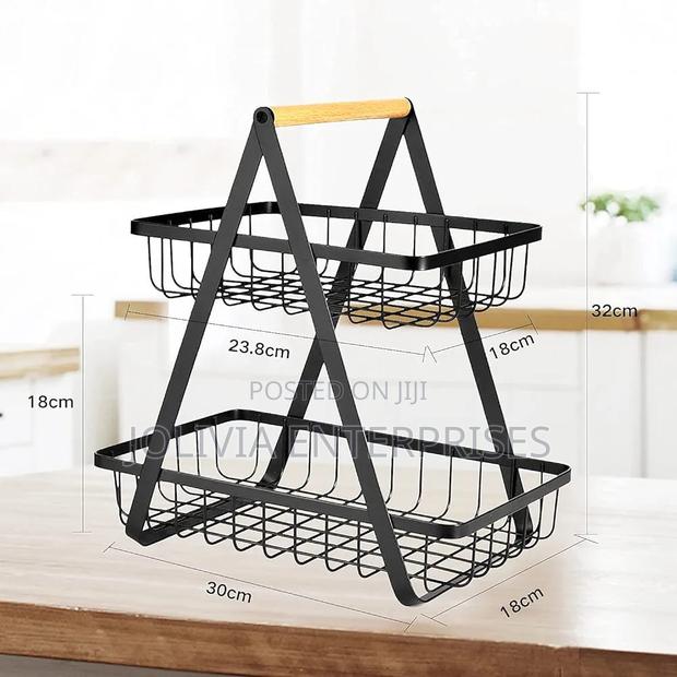 2 Tier High Quality Fruit Rack