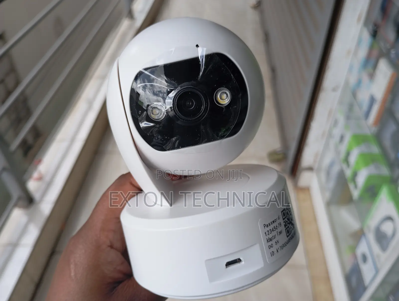 Indoor 360degrees Camera With Two-Way Audio Night Vision