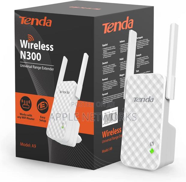 Tenda A9 Wireless Wifi Range Extender