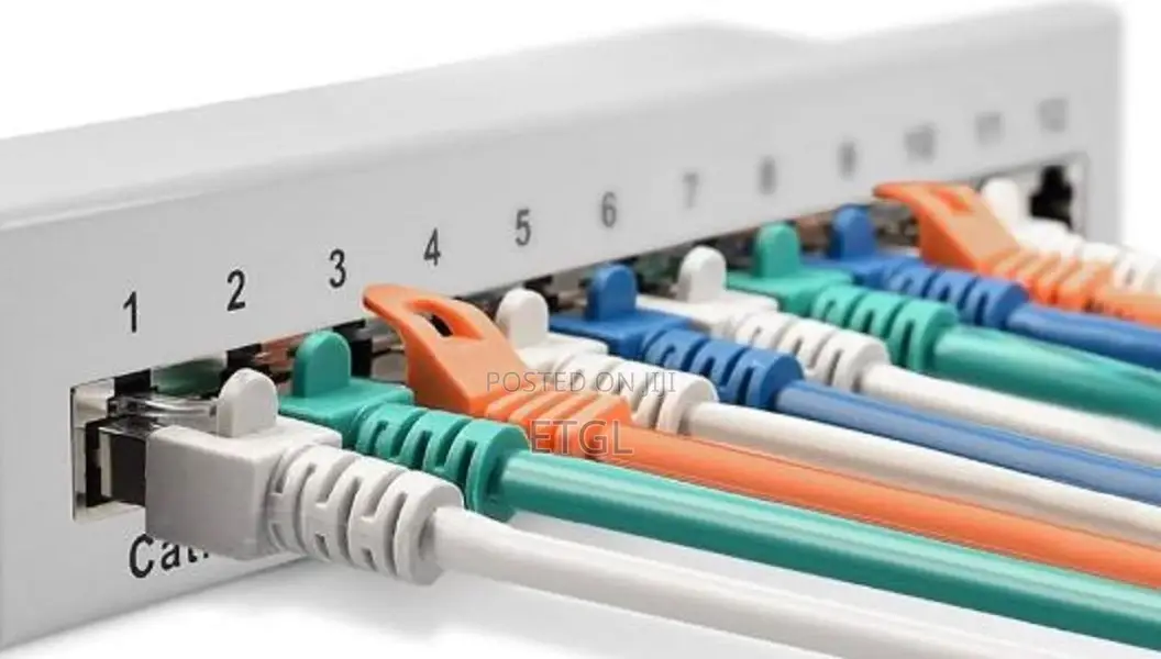 24 Port Cat6 Unshielded Fully Loaded Punch Down Patch Panel