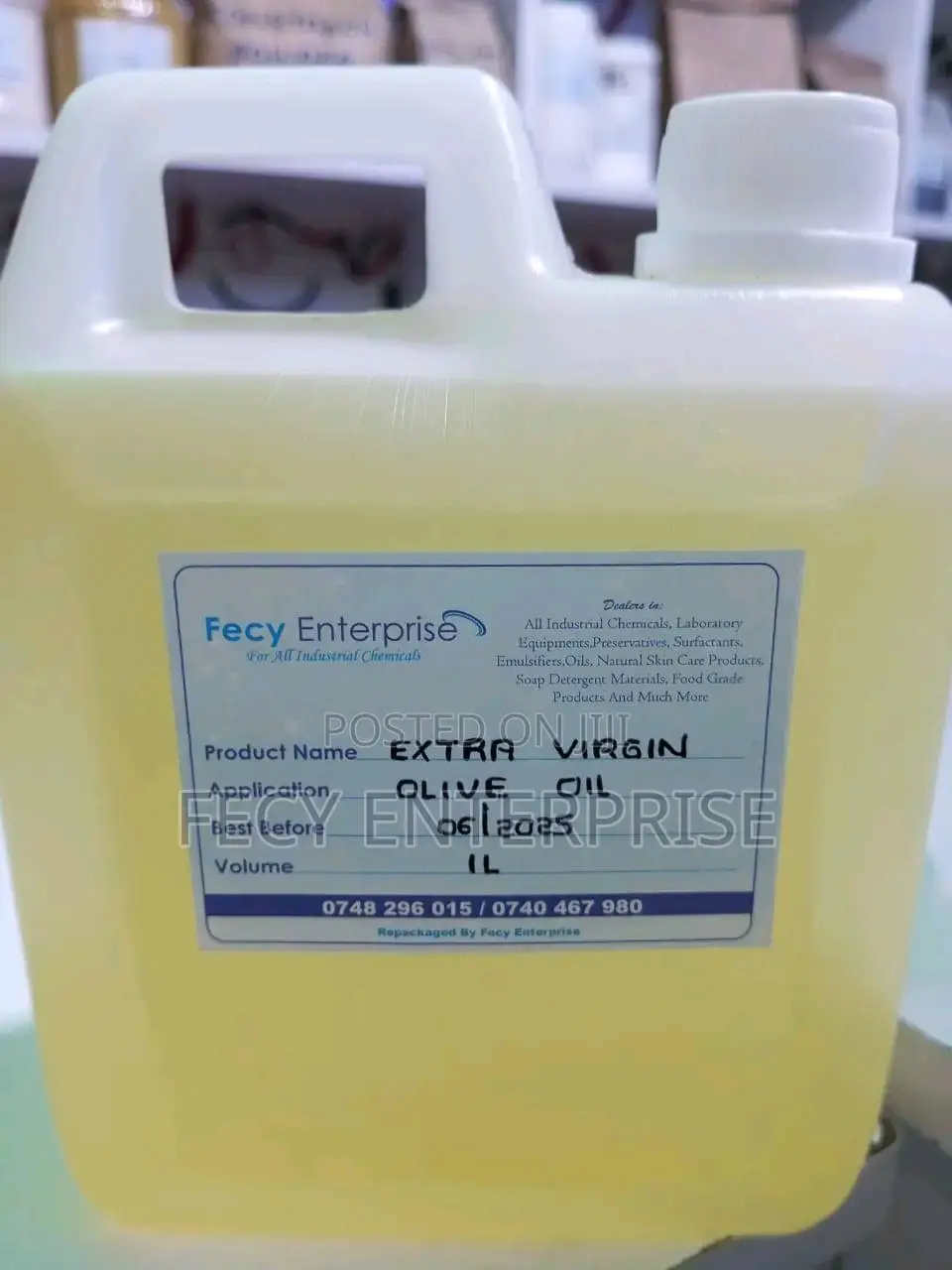 Pure Extra Virgin Olive Oil in Nairobi Central Meals & Drinks, Fecy Enterprise Jiji.co.ke