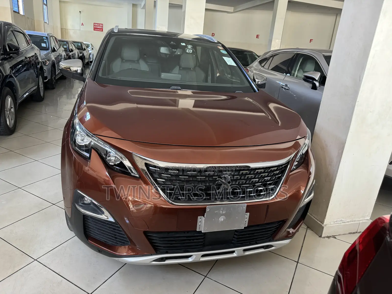 Peugeot 3008 2018 Brown