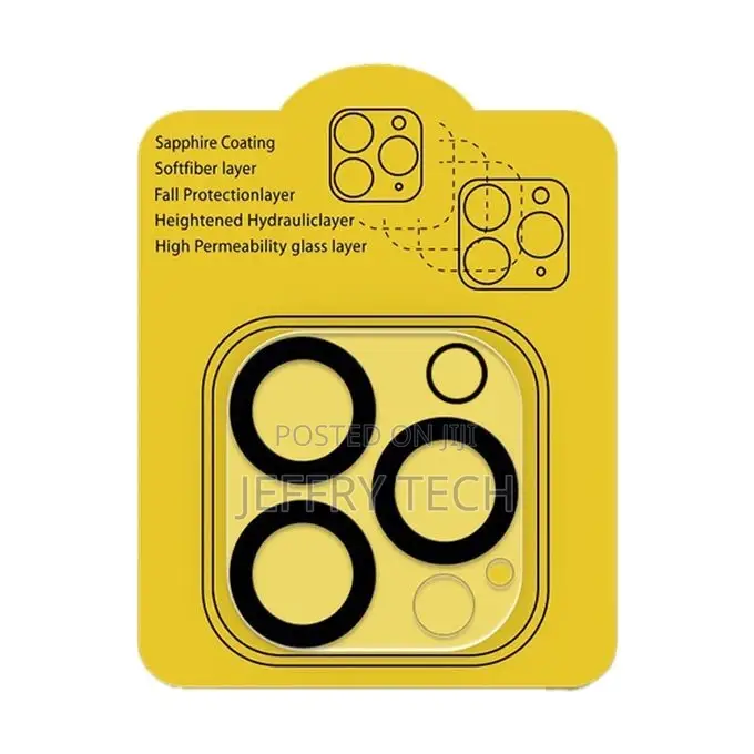 Tempered Glass Back Film for iPhone 15 Pro / 15 Pro Max