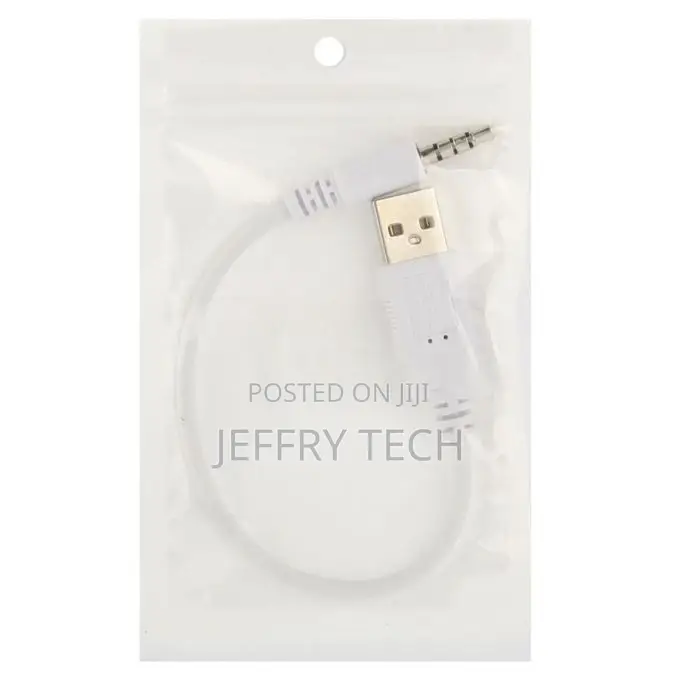 USB to 3.5mm Jack Data Sync Charge Cable for iPod Shuffle