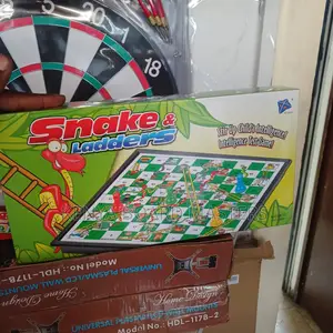 Snake and Laddees Gam~ Snake and Ladders Board Game for Sale