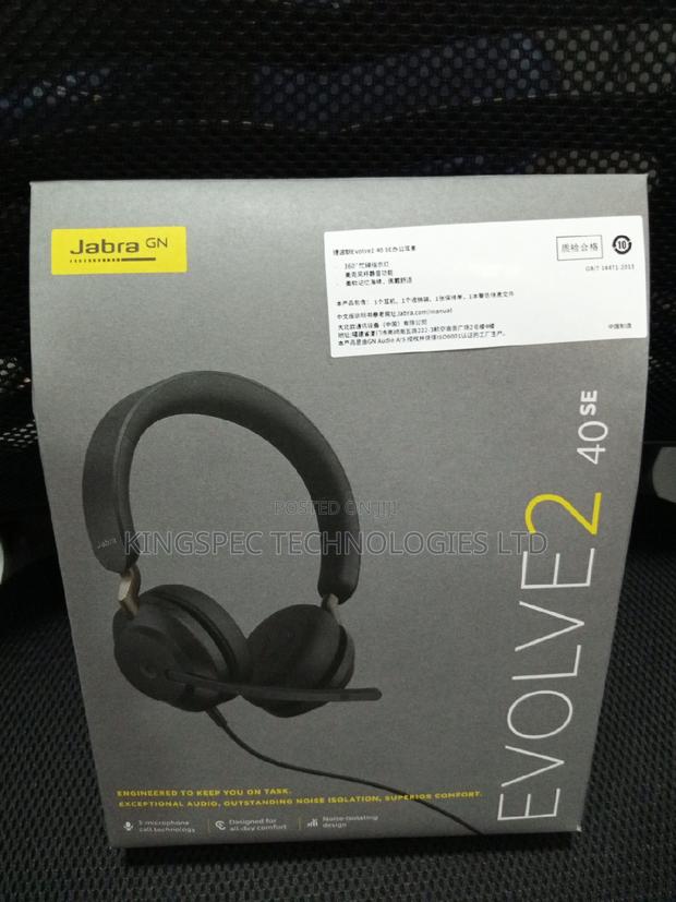 Jabra Evolve 2 40 Headset - main view