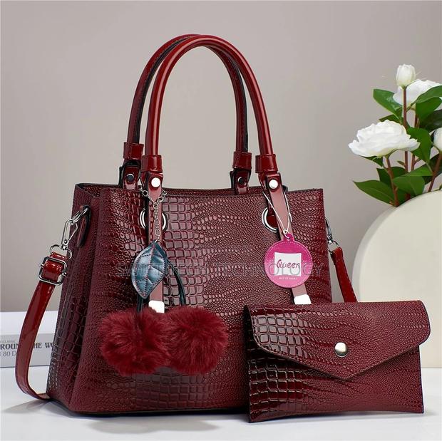 Hand Bag ,Hand Bag 2 in 1 Hand Bag Classy - thumbnail 3