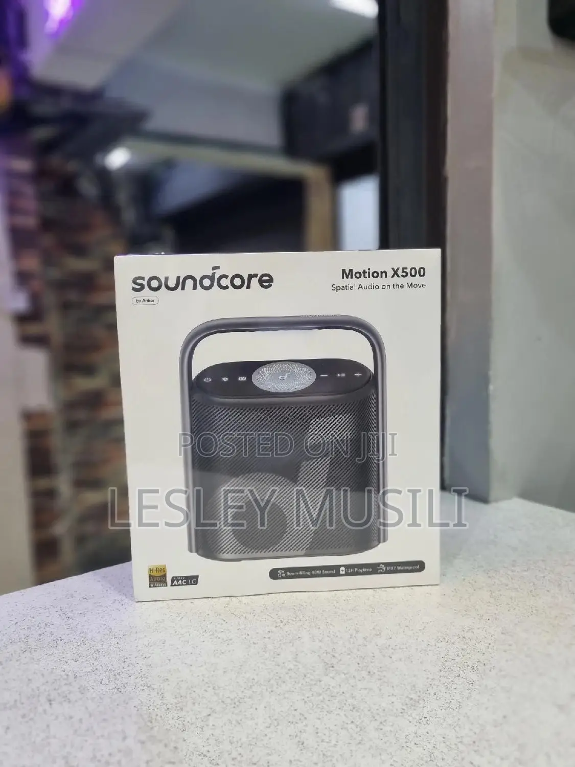 Soundcore Motion X500 Bluetooth Speaker With Spatial Audio,