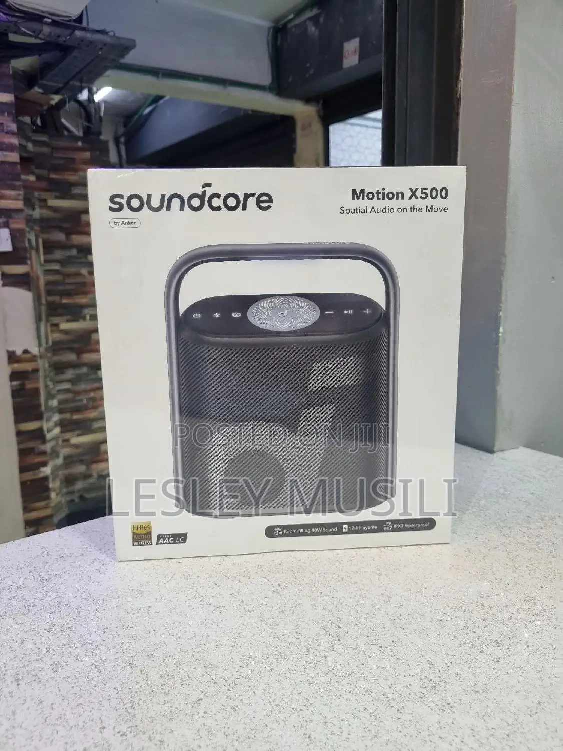 Soundcore Motion X500 Bluetooth Speaker With Spatial Audio,