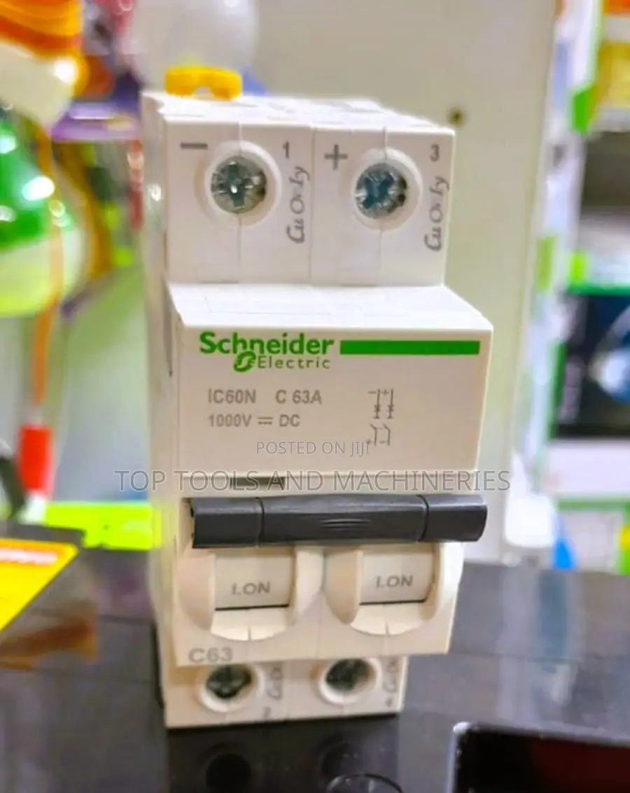 Schneider 1000v Dc Circuit Breaker 63amps