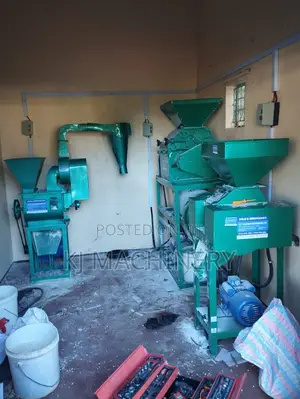 Maize Roller Mill,Crusher Mill and Maize Huller Installed.