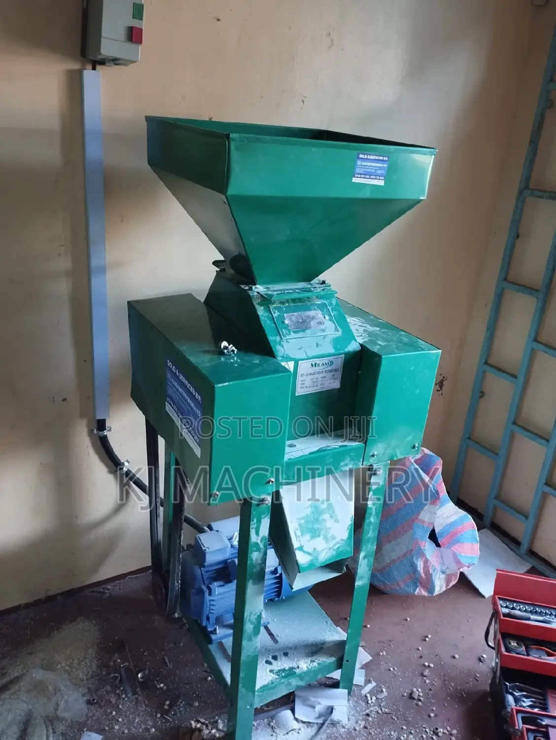 Maize Roller Mill,Crusher Mill and Maize Huller Installed.