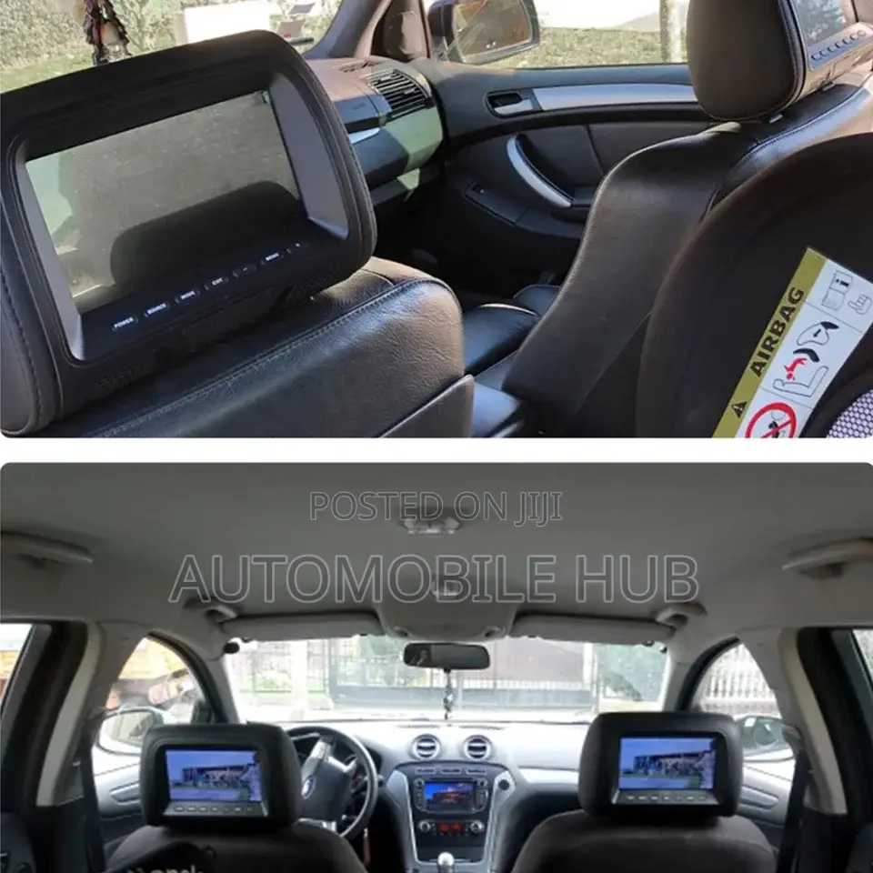 7 Inch Headrest TFT Monitor With Pillow