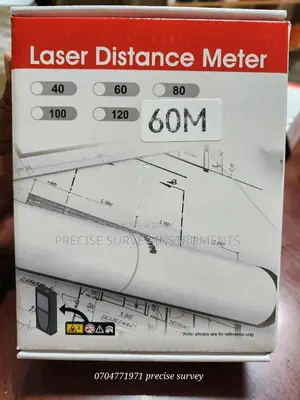 60m Laser Dista Meter (With Canvas Carry Case)