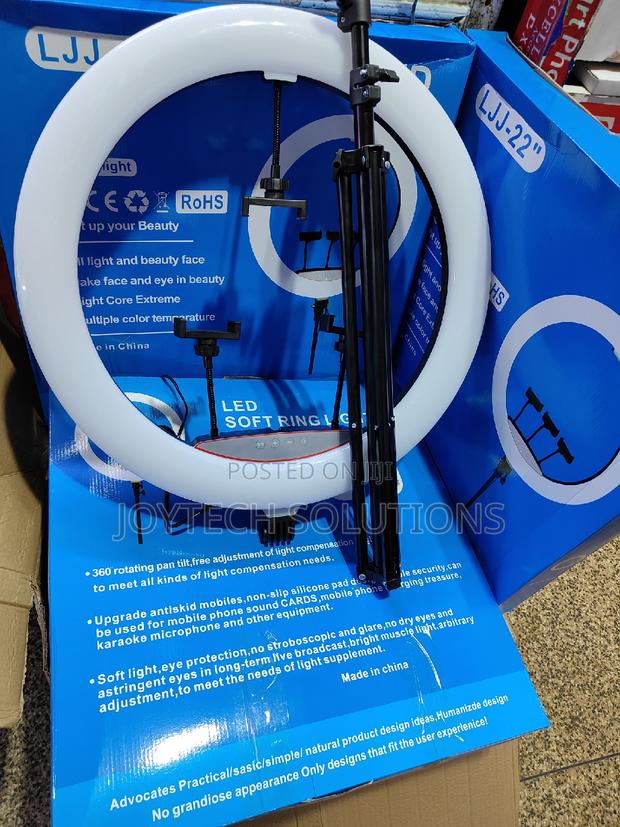 LJJ 22 Inches Ringlight With 2.1 TRIPOD . - main view