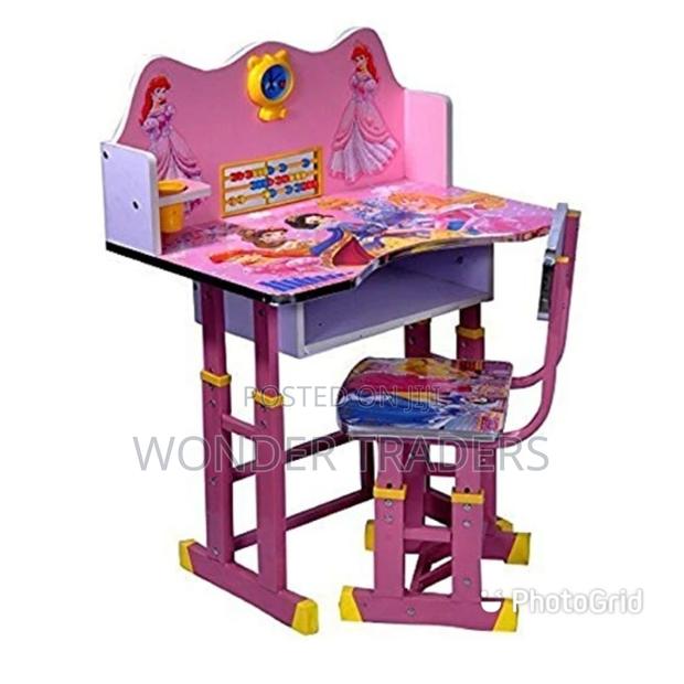 Kids Study Table With Chair - main view