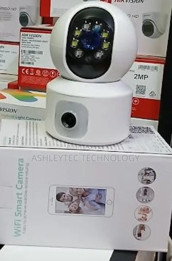 Icsee 4MP PTZ Dual Lens Wifi Smart Nanny Home Camera