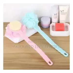 Shower Brush With Sponge