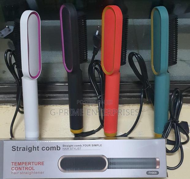 Electric Hair Straightener Comb - main view