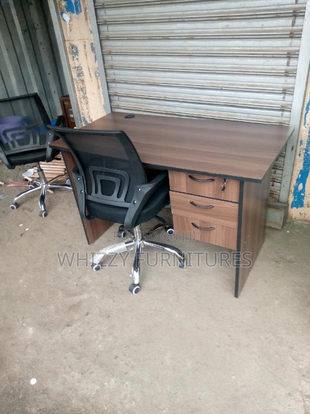 Office Study Table and Mesh Chair
