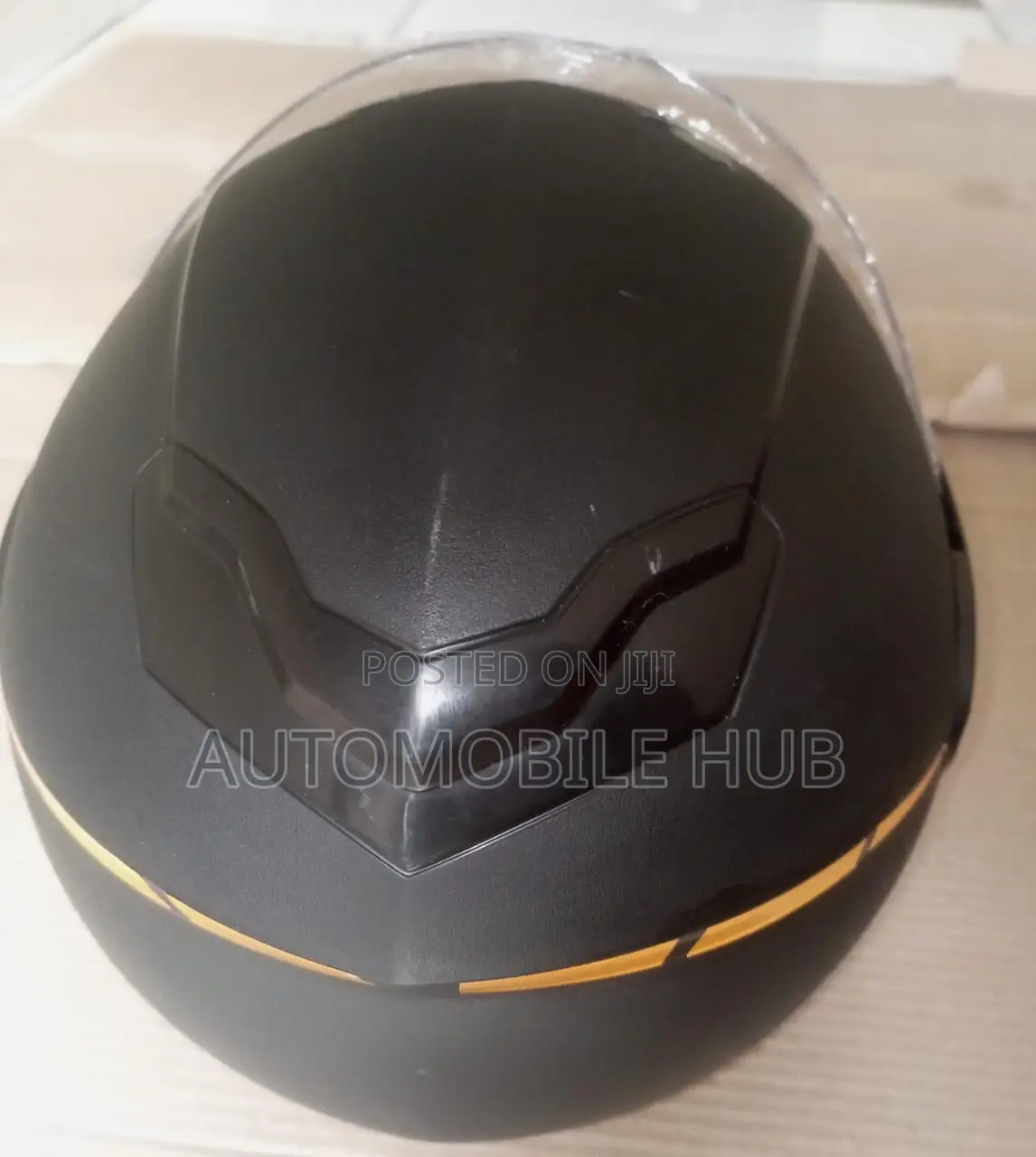 Black Motorbike Helmet