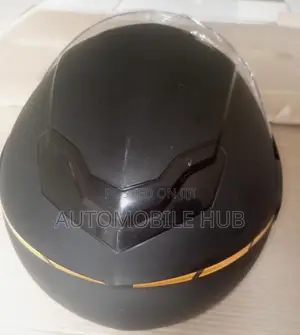 Black Motorbike Helmet