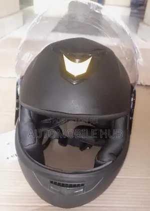 Black Motorbike Helmet
