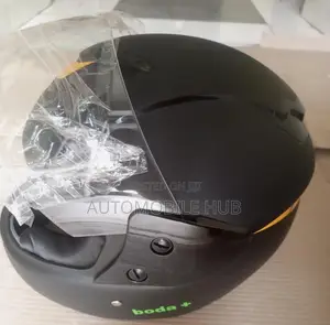 Black Motorbike Helmet