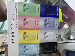 Blue Inpods 12 Wireless Earpods