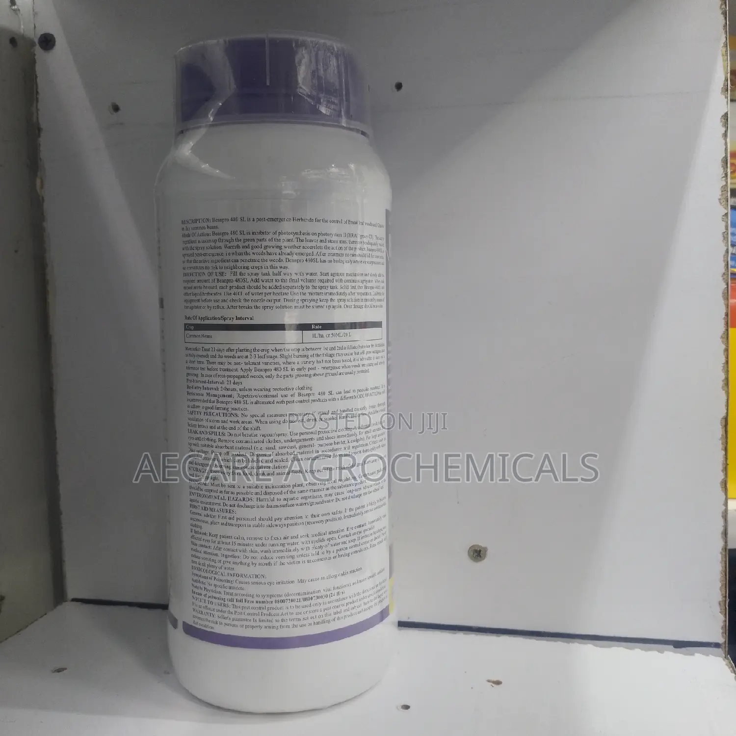 Beanpro Herbicide 1litre for Beans Only
