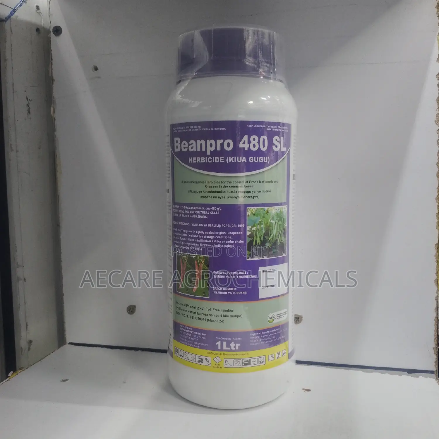 Beanpro Herbicide 1litre for Beans Only