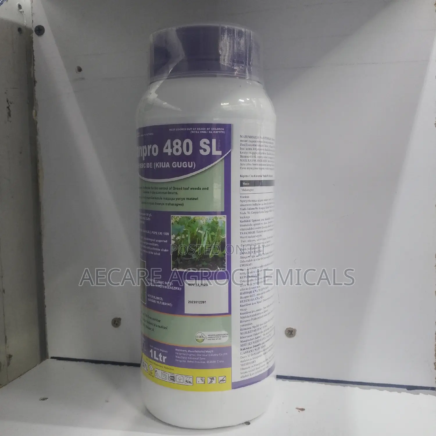 Beanpro Herbicide 1litre for Beans Only