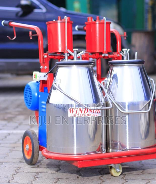Double Milking Machine Available Now Windsor Brand 5hp Motor