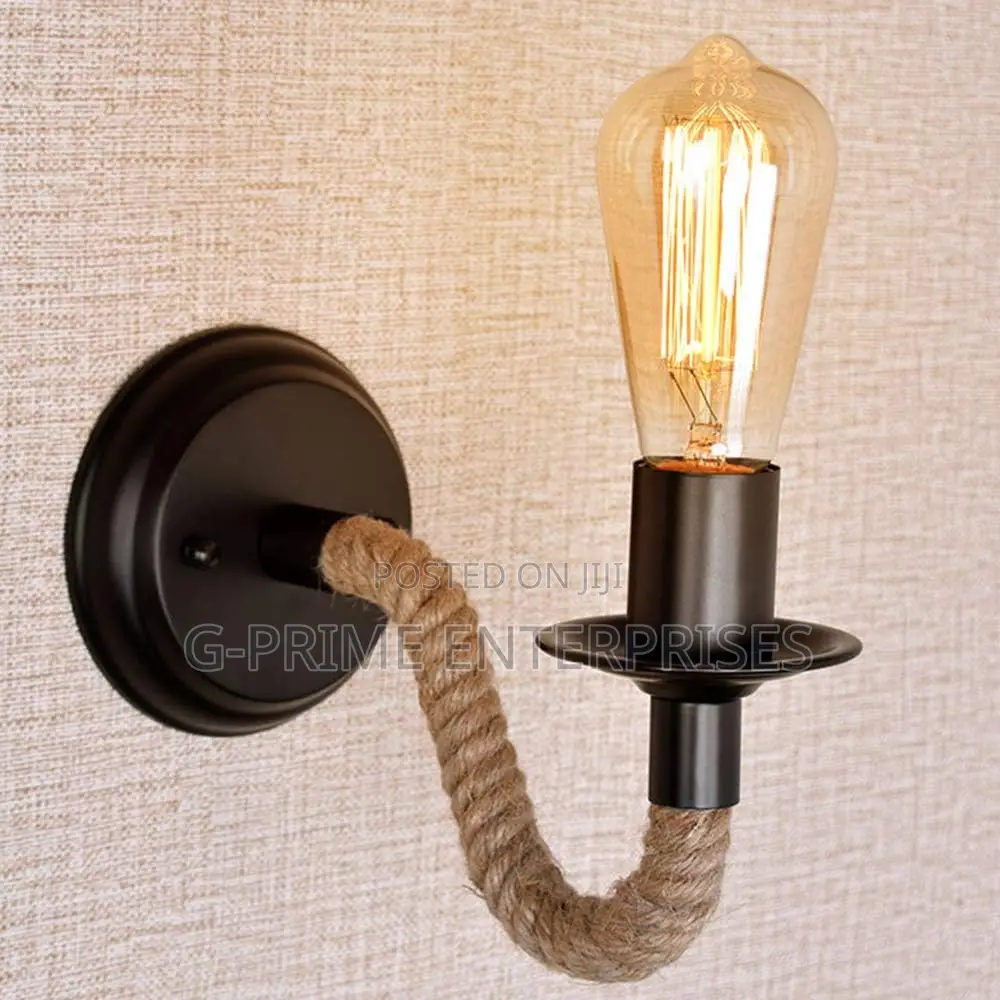 American Rope Wall Lamp Light