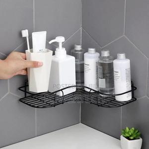 Corner Bathroom Shelf With Shelf Adhesive Tape* - thumbnail 2