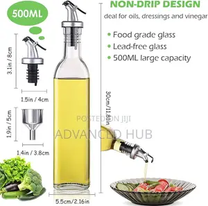500ml Glass Oil Dispenser