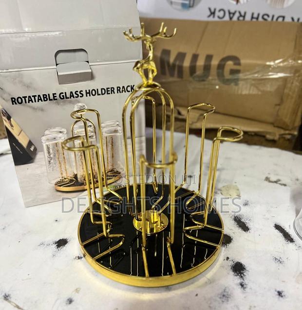 Rotatable Glass Holder Rack - main view