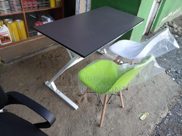 Metallic Office Table - main view