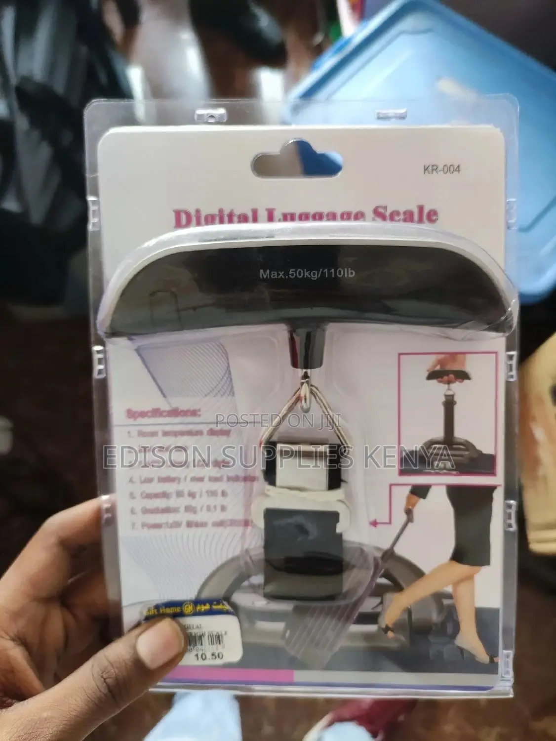 Luggage Scale Digital Weighing Scales Suitcases Travel Baggage Weight