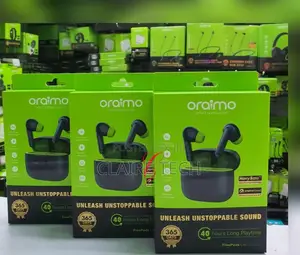 OTW- 330 Nebula Blue With Green Tips Oraimo Free Pods Lite