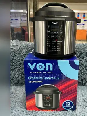 Von 6 Litres Electric Pressure Cooker