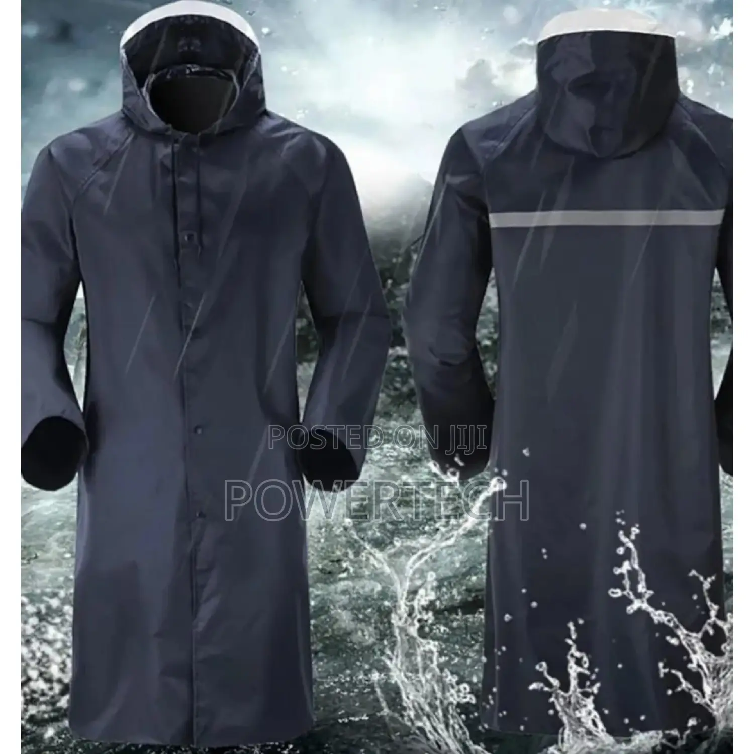 Adult Rain Coat With Cap