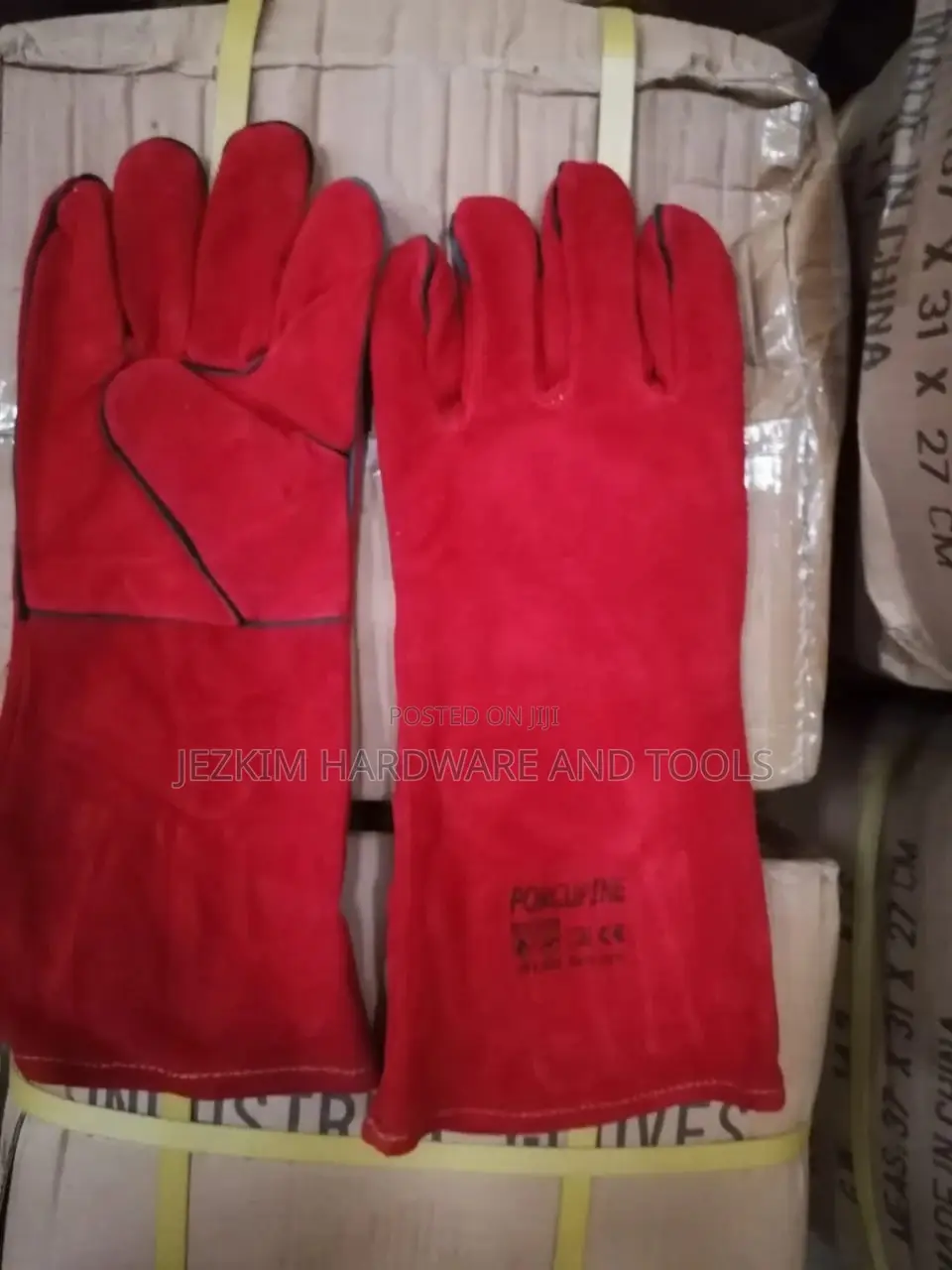 Heat Resistant Leather Gloves