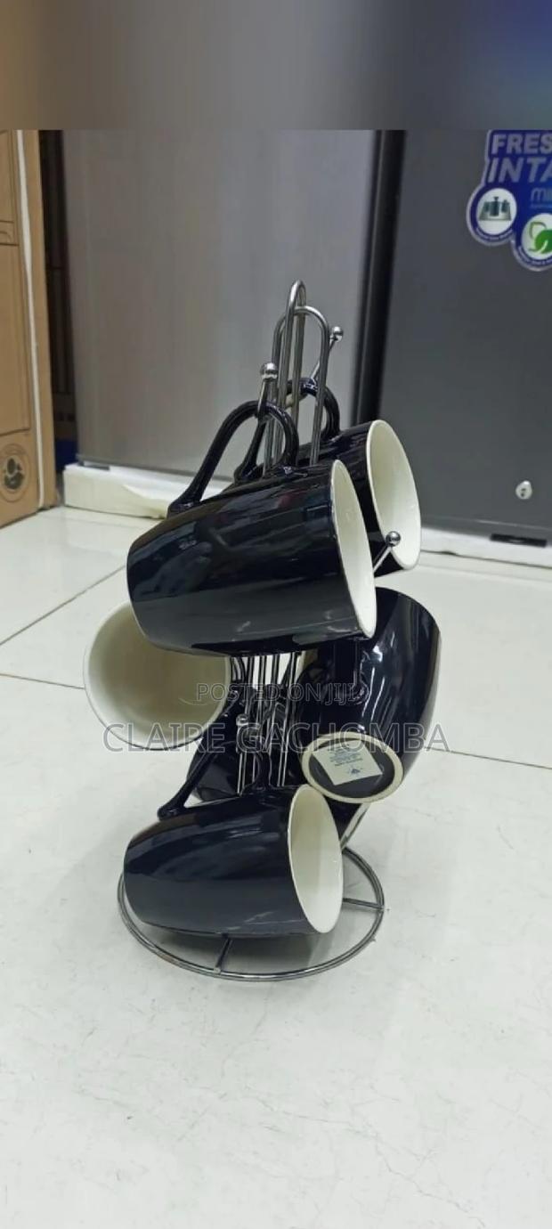 New Black 6 Pieces Mugs - main view