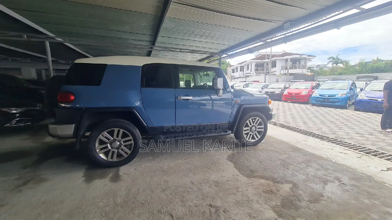 Toyota FJ Cruiser 2016 Blue